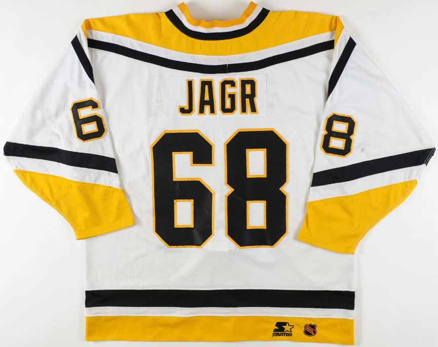 1998-99 JAROMIR JAGR - Pittsburgh Penguins Starter Center Ice Authentic -  NEW : r/hockeyjerseys