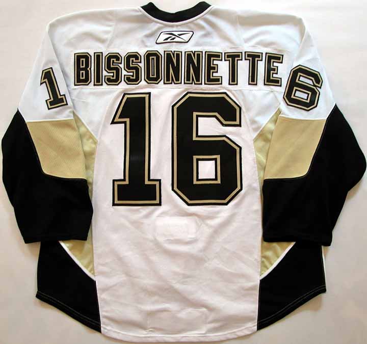 Paul Bissonnette 2005-2006 Wilkes-Barre Scranton Penguins White Set Game  Worn Jersey — Desert Hockey Threads