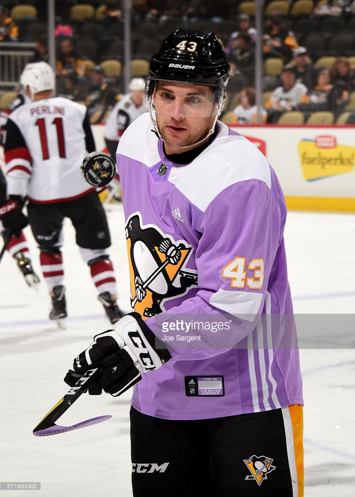 Carl Hagelin Pittsburgh Penguins Player Swingman Jersey