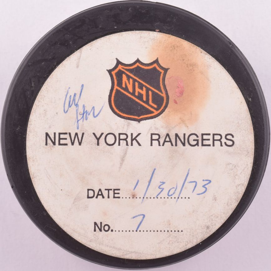 1991-92 Mike Gartner New York Rangers Game Worn Jersey - 1000th Point -  Photo Match