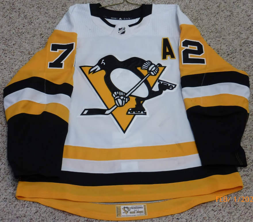 2013 Sidney Crosby Game Worn Pittsburgh Penguins Jersey - Only, Lot #80243