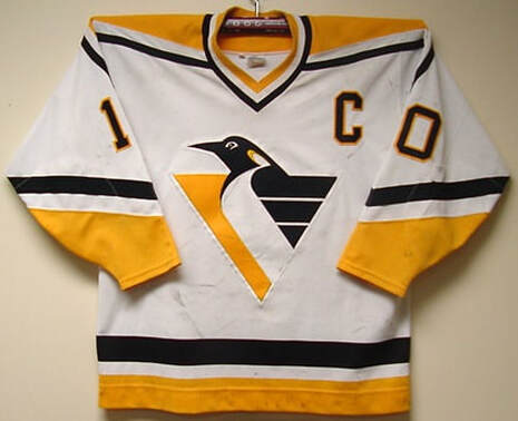 CCM  RON FRANCIS Pittsburgh Penguins 1994 Vintage Hockey Jersey
